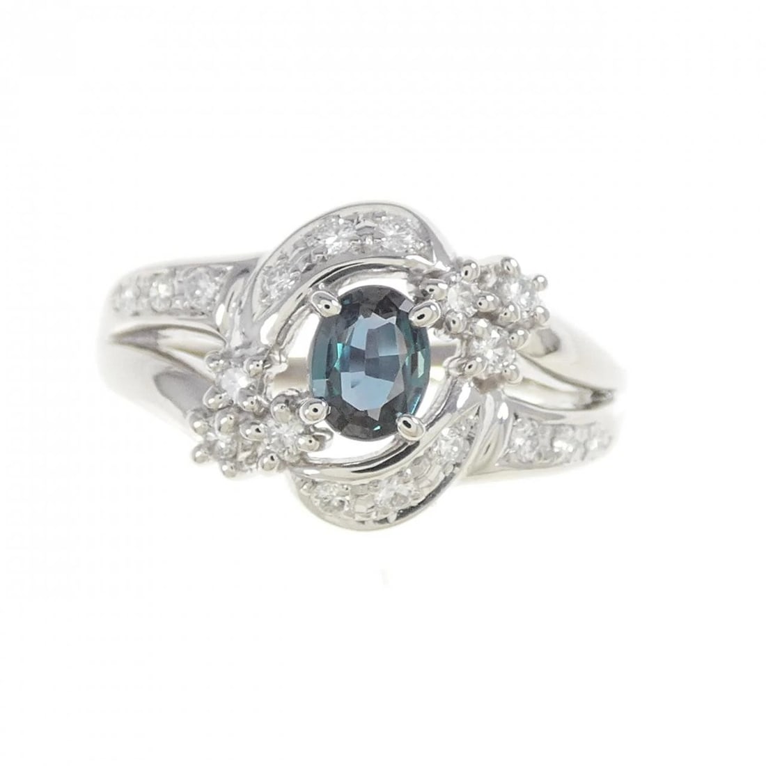 TASAKI ALEXANDRITE RING: TASAKI Alexandrite Ring Brand: TASAKI Type/Style: Tasaki Ring Material: Platinum900, Main Stone Alexandrite Color: silver Size: US 5 3/4 Accessories: None Accessories Notice: When purchasing