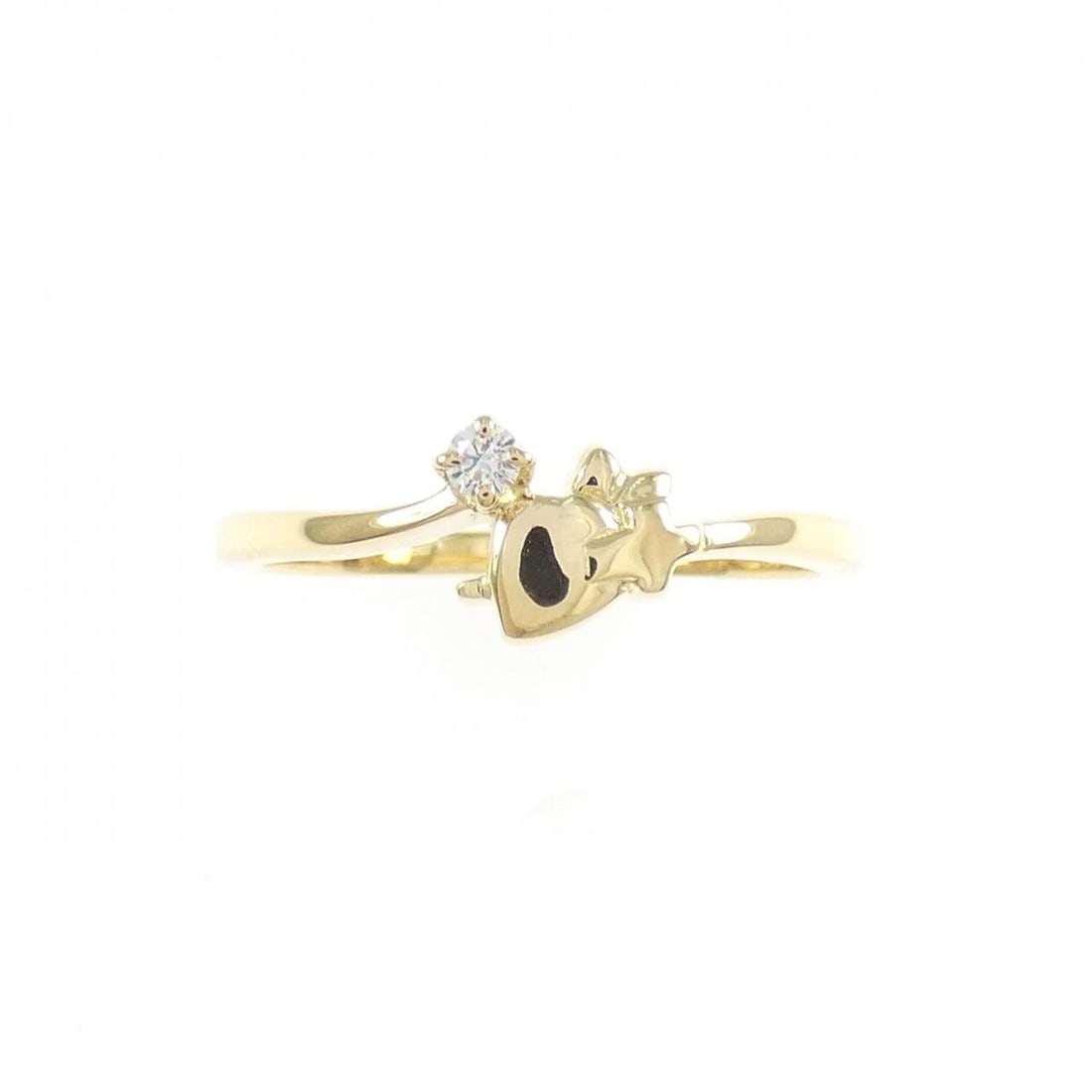 MIKIMOTO DIAMOND RING - 2