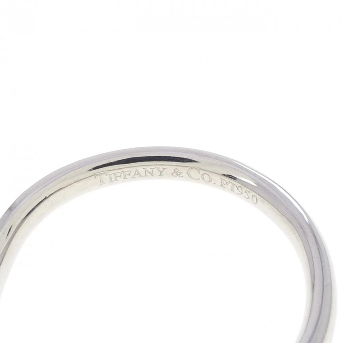 TIFFANY & CO. CURVED RING - 3