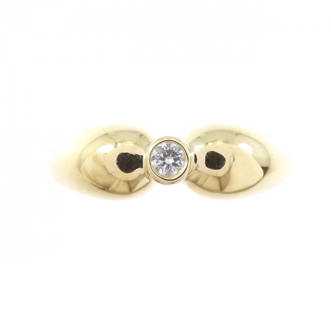 TIFFANY & CO. DOUBLE TEARDROP RING: TIFFANY & Co. Double Teardrop Ring Brand: TIFFANY&Co. Type/Style: TIFFANY & Co. Ring Material: 750 yellow gold, Main Stone natural Color: yellow gold Size: US 5 1/4 Accessories: None Acces