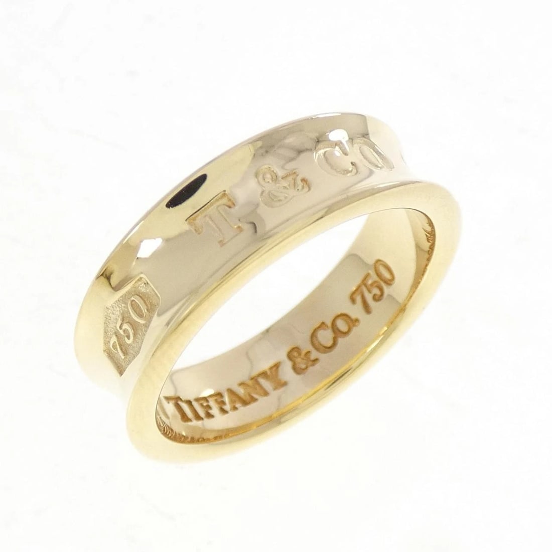 TIFFANY & CO. RING: TIFFANY & Co. Ring Brand: TIFFANY&Co. Type/Style: TIFFANY & Co. Ring Material: 750 yellow gold, Color: Yellow Gold Size: US 6 1/2 Accessories: None Accessories Notice: When purchasing pre-owned