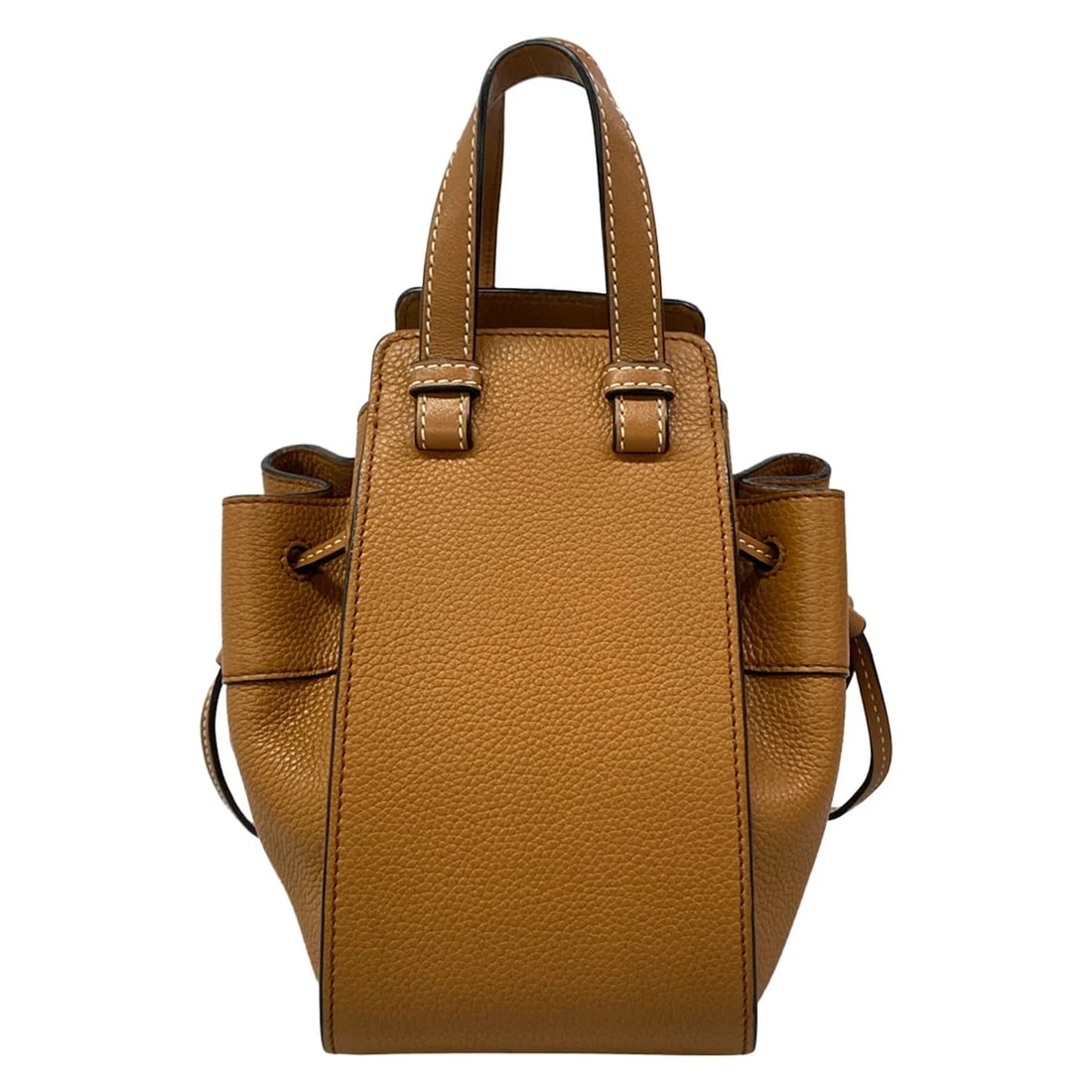 LOEWE HAMMOCK DRAWSTRING BAG MINI TAN - 3