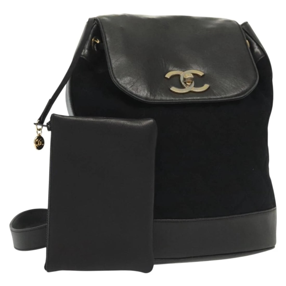 CHANEL MATELASSE SHOULDER BAG LAMB SKIN WOOL BLACK GOLD: CHANEL Matelasse Shoulder Bag Lamb Skin Wool Black Gold Brand: CHANEL Type/Style: Shoulder Bag Material: Lamb Skin Color: Black/Gold Size: Size(Inch) W9.1 x H11.0 x D3.1inch(Approx) Accessories: N