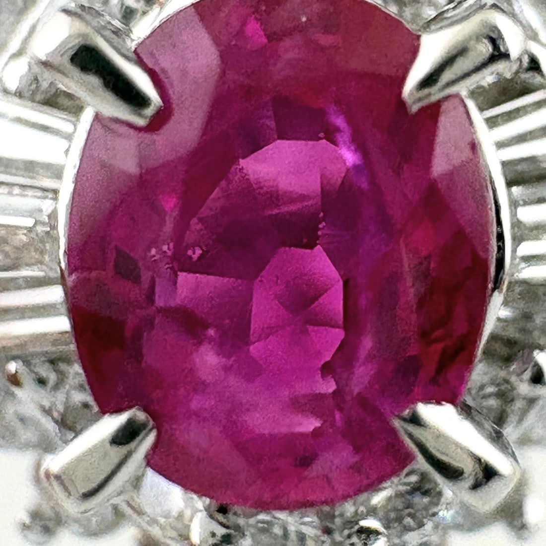 RUBY DESIGN RING PLATINUM - 2