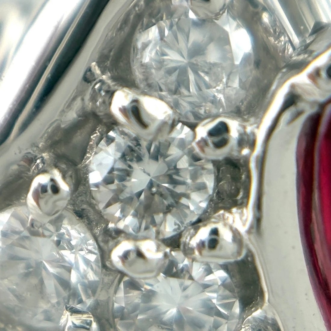 RUBY DESIGN RING PLATINUM - 3