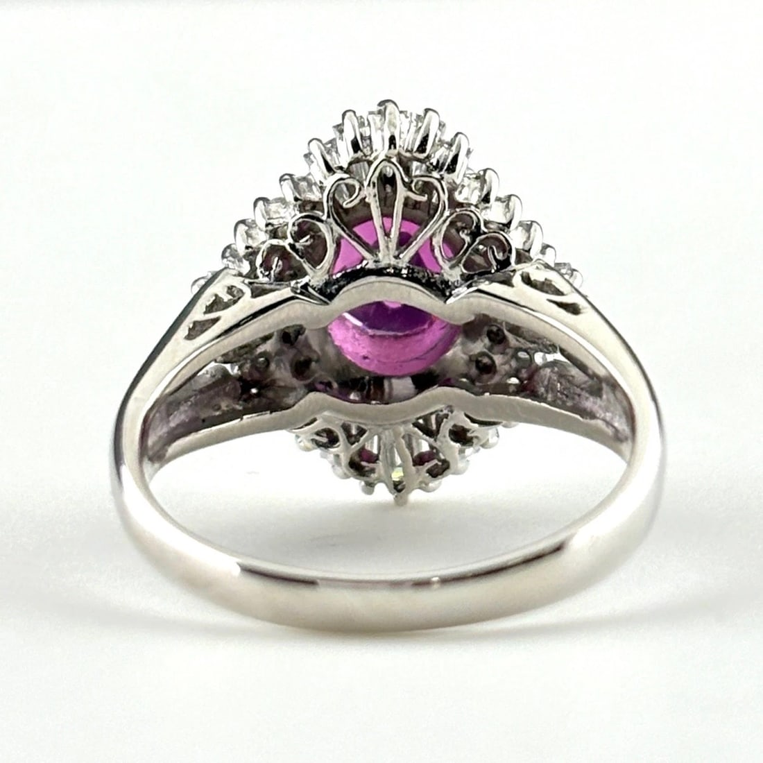 RUBY DESIGN RING PLATINUM - 4
