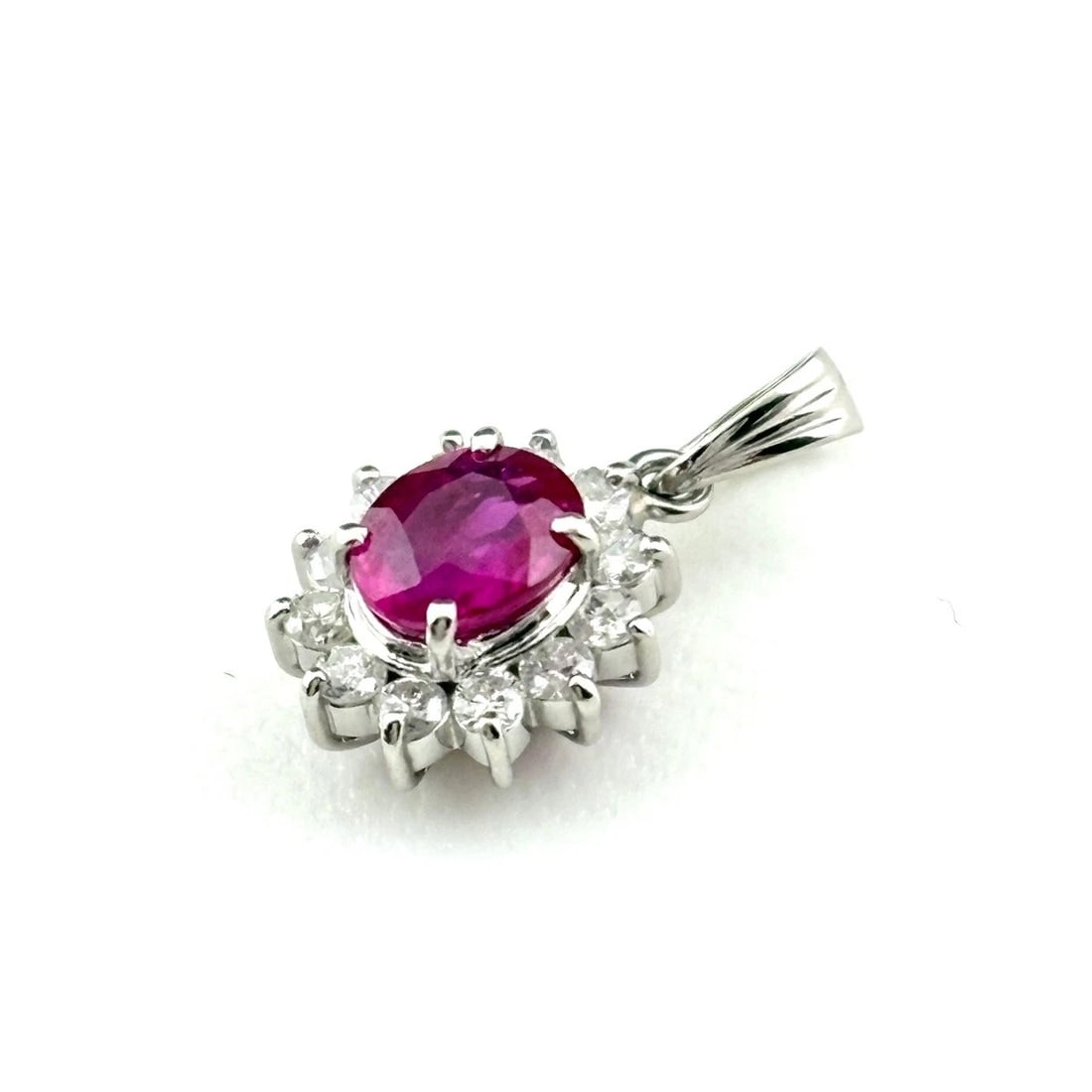 RUBY DESIGN PENDANT HEAD PLATINUM - 2