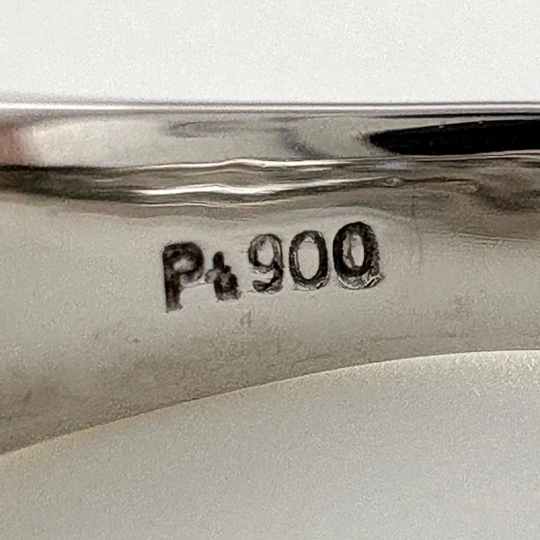 MELEE DIAMOND DESIGN RING PLATINUM - 4