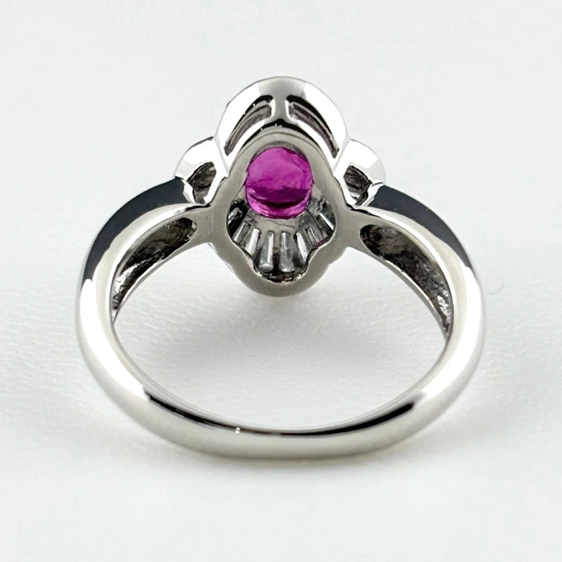 RUBY DESIGN RING PLATINUM - 3