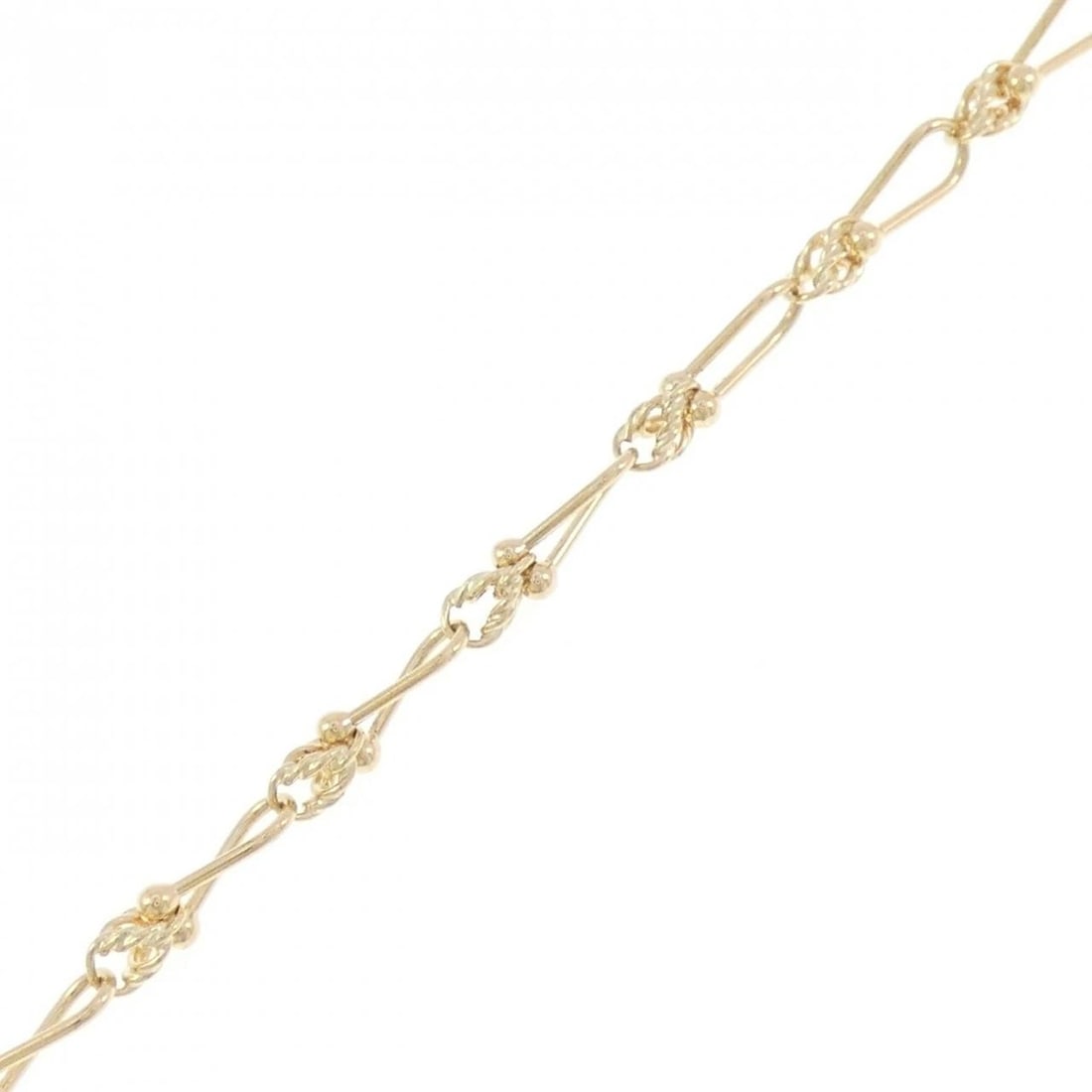 K18YG BRACELET: K18YG bracelet Brand: Unbranded Type/Style: bracelet Material: K18YG, Color: Yellow gold Size: Actual Size Max width approx: 3.8mm 18.5cm Accessories: None Accessories Notice: When purchasing