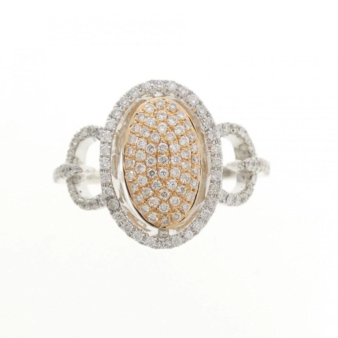 K18WG/K18PG DIAMOND RING - 2
