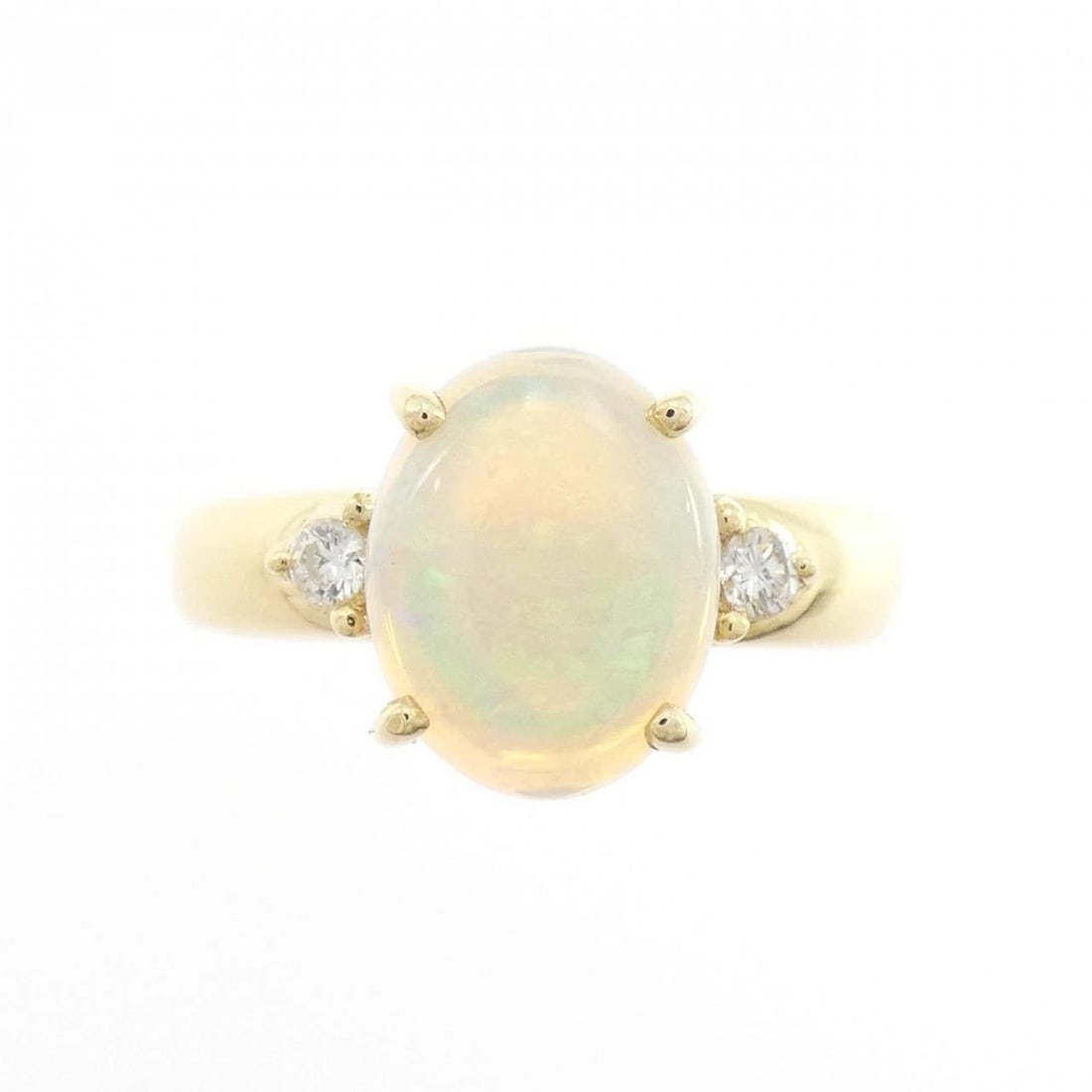 18KYG OPAL RING - 2