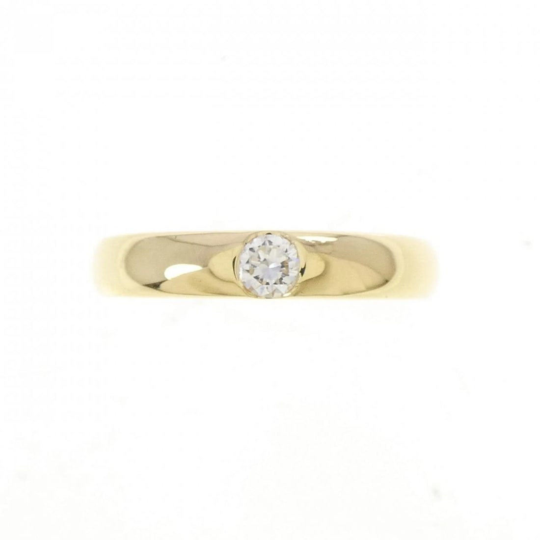 K18YG DIAMOND RING - 2