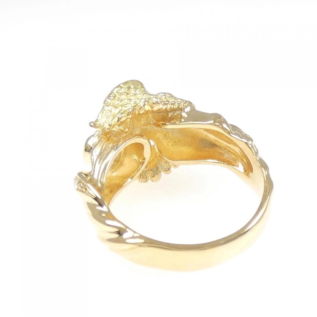 K18YG DIAMOND RING - 2