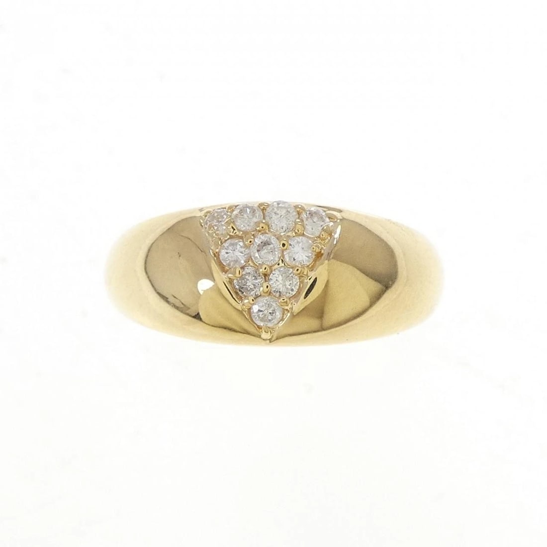 K18YG DIAMOND RING - 2