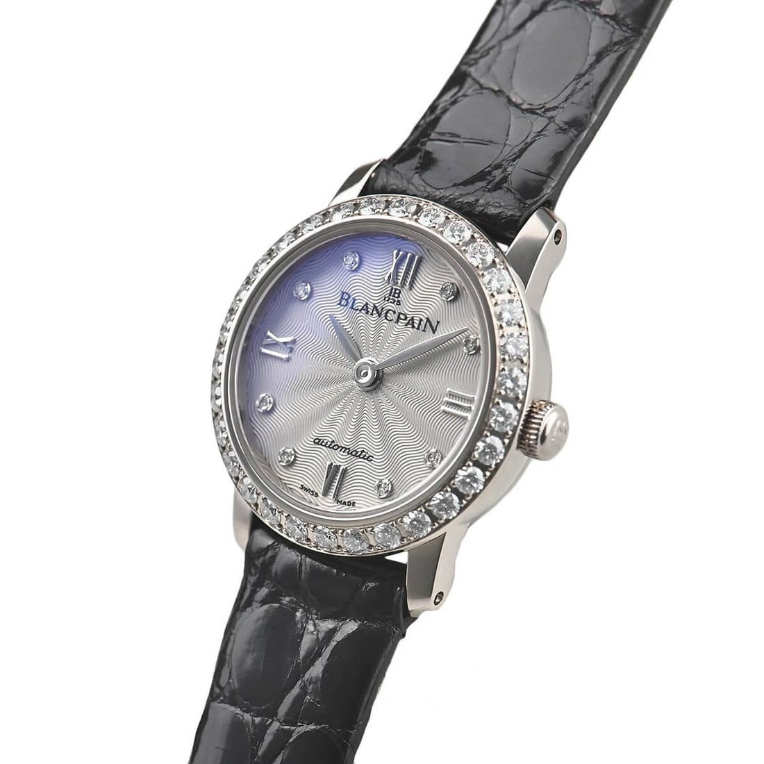 BLANCPAIN BIRD WATCH: BLANCPAIN Bird Brand: BLANCPAIN Type/Style: Wristwatch Material: Case Material White gold Color: Dial Color Silver Size: Case Size Case Size: 21.5mm Accessories: None Accessories Notice: When