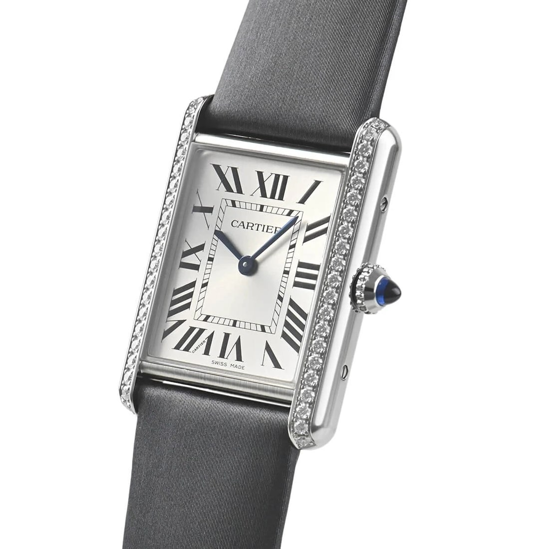 CARTIER TANK MAST LM WATCH: CARTIER Tank Mast LM Brand: CARTIER Type/Style: Wristwatch Material: Case Material stainless Color: Dial Color Silver Size: Case Size Case Size: 33.7 x 25.5mm Accessories: None Accessories