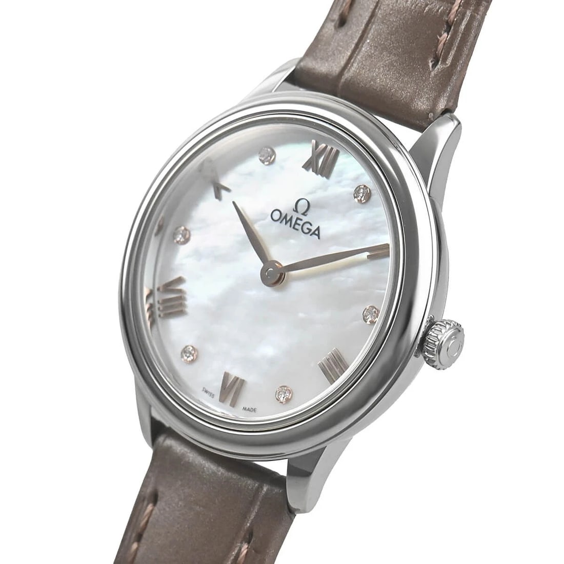 OMEGA DE VILLE PRESTIGE WATCH: OMEGA De Ville Prestige Brand: OMEGA Type/Style: Wristwatch Material: Case Material stainless Color: Dial Color white Size: Case Size Case Size: 27.5mm Accessories: None Accessories Notice