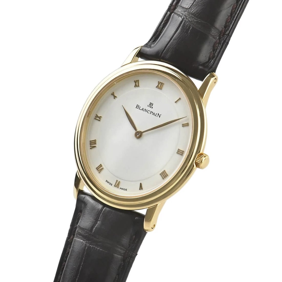 BLANCPAIN VILLERET ULTRA SLIM WATCH: BLANCPAIN Villeret Ultra Slim Brand: BLANCPAIN Type/Style: Wristwatch Material: Case Material Yellow gold Color: Dial Color white Size: Case Size Case Size: 33.7mm Accessories: None Access
