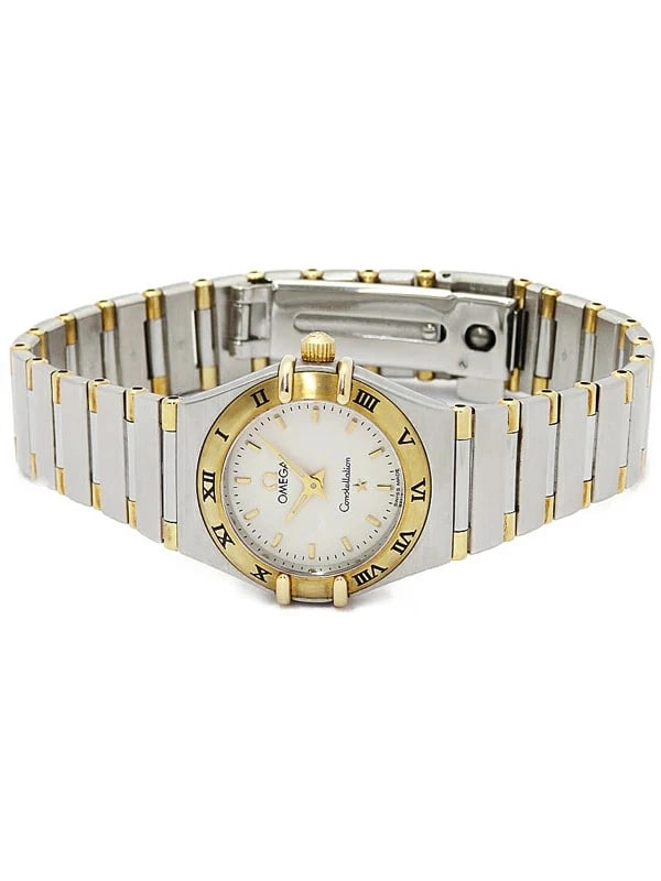OMEGA CONSTELLATION MINI WATCH: OMEGA Constellation Mini Brand: OMEGA Type/Style: Wristwatch Material: Case Material stainless Color: Dial Color Silver Size: Case Size Case: Approx. 22mm Diameter Wrist Circumference: Max. Approx.