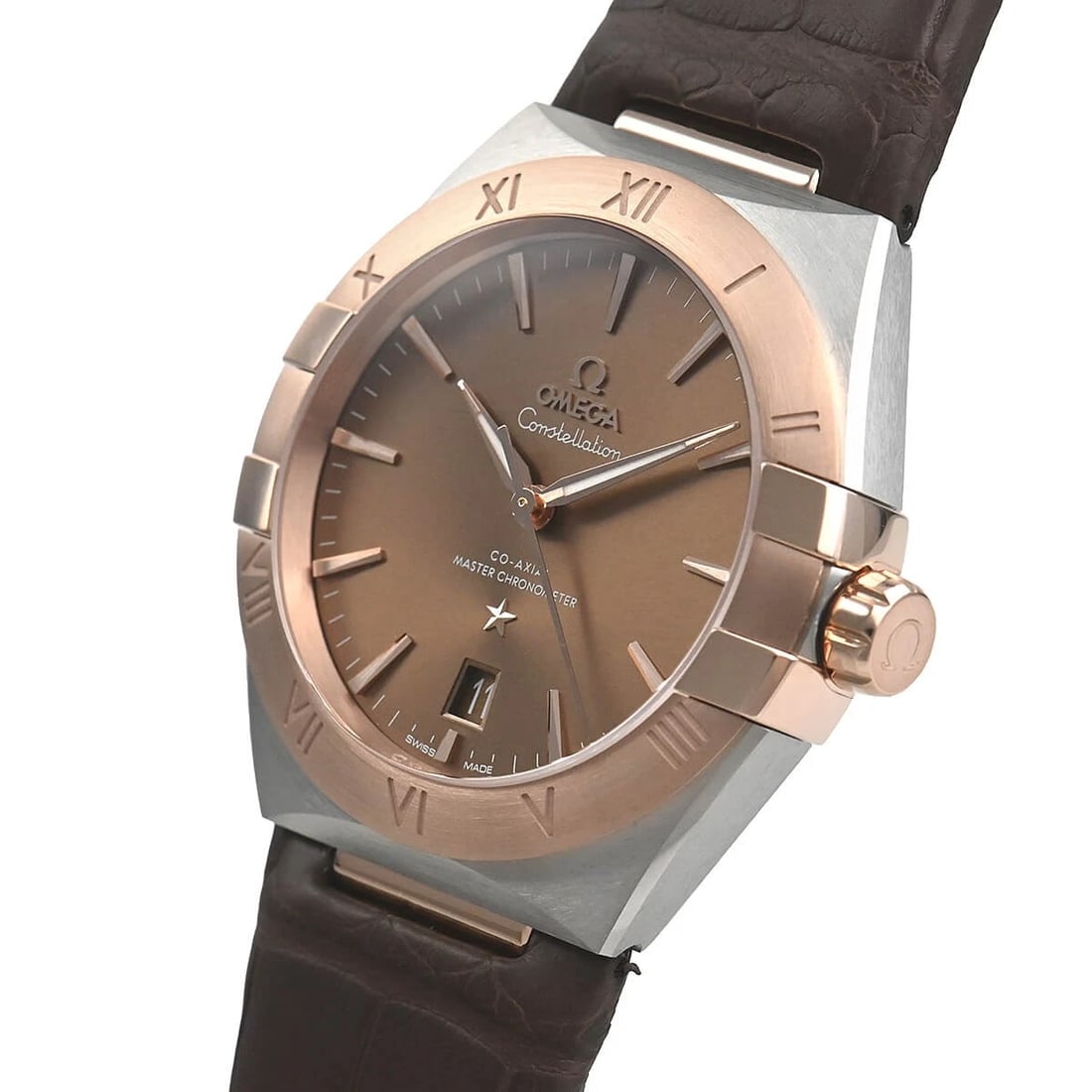 OMEGA CONSTELLATION WATCH: OMEGA Constellation Brand: OMEGA Type/Style: Wristwatch Material: Case Material Stainless steel and Sedna gold Color: Dial Color Brown Size: Case Size Case Size: 39.0mm Accessories: None Accessories