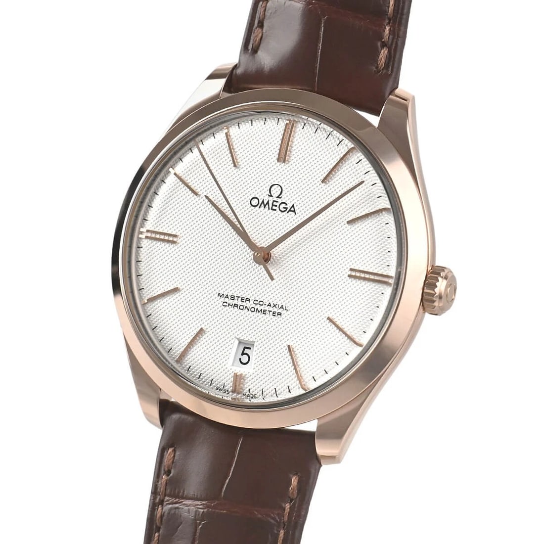 OMEGA DE VILLE TRESOR MASTER CO-AXIAL WATCH: OMEGA De Ville Tresor Master Co-Axial Brand: OMEGA Type/Style: Wristwatch Material: Case Material Sedona Gold Color: Dial Color Silver Size: Case Size Case Size: 40.0mm Accessories: None A