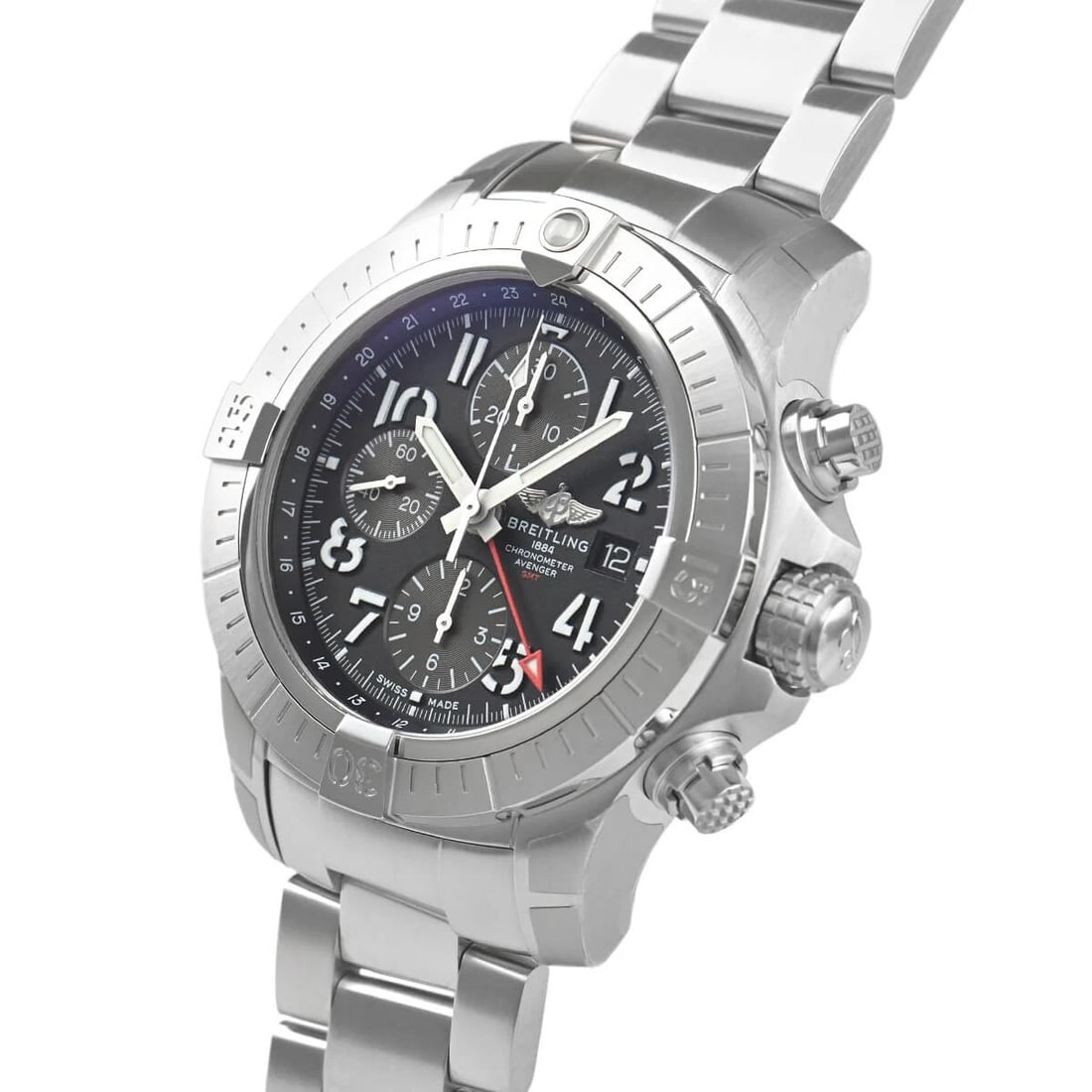 BREITLING AVENGER CHRONOGRAPH GMT WATCH (1 of 3)