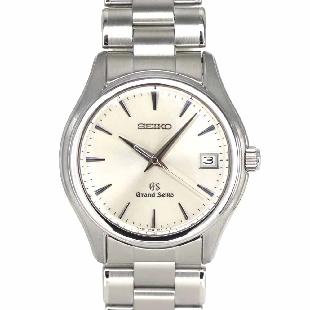 GRAND SEIKO QUARTZ SILVER STAINLESS STEEL WATCH: Grand Seiko Quartz Silver Stainless Steel Watch Brand: SEIKO Type/Style: Wristwatch Material: Stainless Steel Color: Silver dial Size: Case size: 36.5mm Wrist size: 20cm Accessories: None Accessories