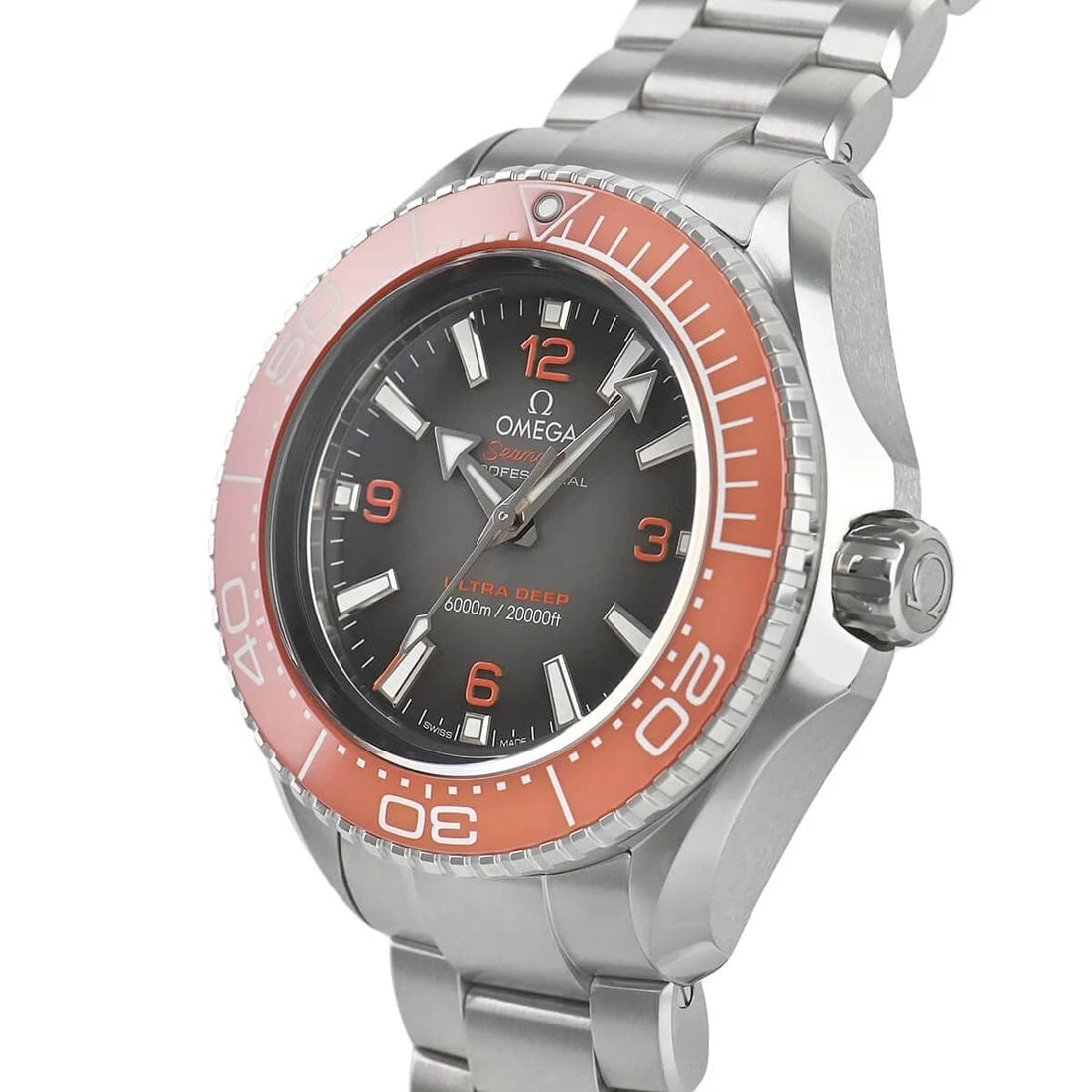 OMEGA SEAMASTER PLANET OCEAN WATCH: OMEGA Seamaster Planet Ocean Brand: OMEGA Type/Style: Wristwatch Material: Case Material stainless Color: Dial Color gray Size: Case Size Case Size: 45.5mm Accessories: None Accessories No
