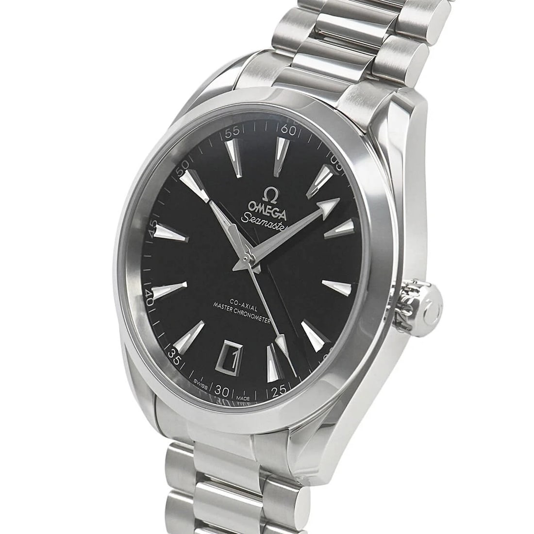 OMEGA SEAMASTER AQUA TERRA WATCH: OMEGA Seamaster Aqua Terra Brand: OMEGA Type/Style: Wristwatch Material: Case Material stainless Color: Dial Color black Size: Case Size Case Size: 41.0mm Accessories: None Accessories Notice: When