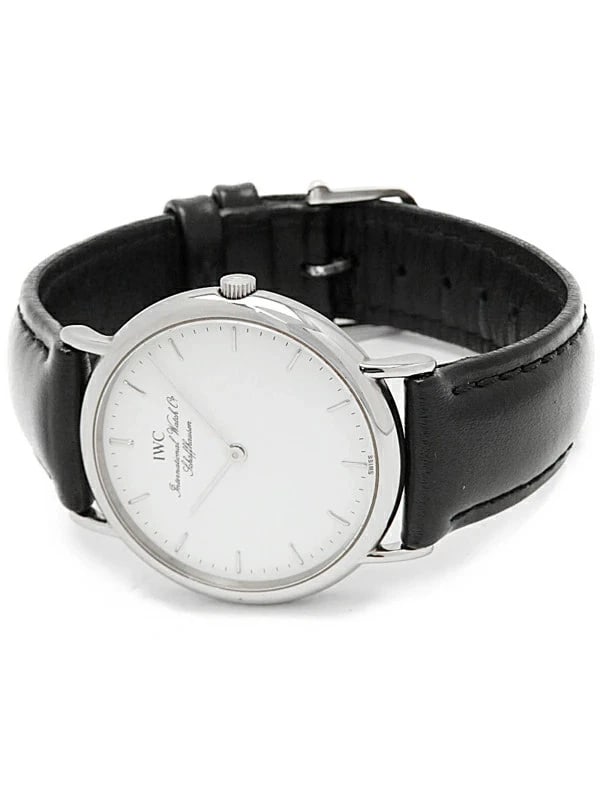 IWC PORTOFINO WATCH: IWC Portofino Brand: IWC Type/Style: Wristwatch Material: Case Material Case: Stainless steel Color: Dial Color white Size: Case Size Case: Approx. 33mm Diameter Wrist Circumference: Max. Approx.
