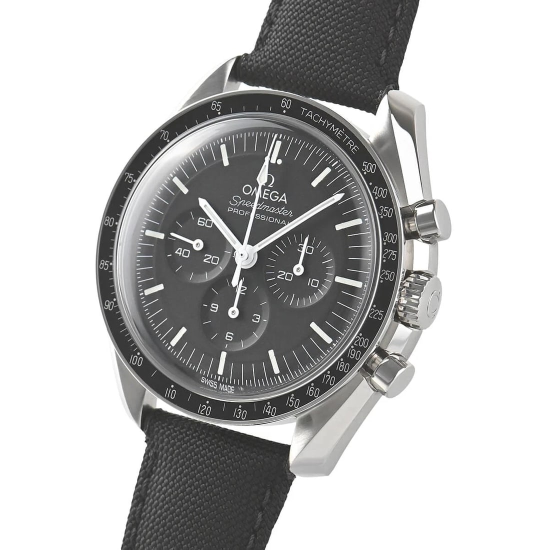 OMEGA SPEEDMASTER MOONWATCH PROFESSIONAL WATCH: OMEGA Speedmaster Moonwatch Professional Brand: OMEGA Type/Style: Wristwatch Material: Case Material stainless Color: Dial Color black Size: Case Size Case Size: 42.0mm Accessories: None Accessories