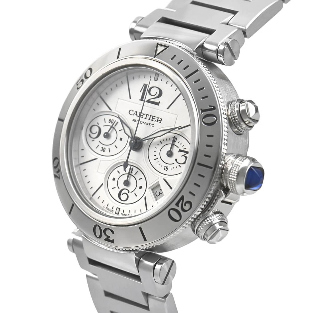 CARTIER PASHA SEATIMER CHRONO WATCH (1 of 3)