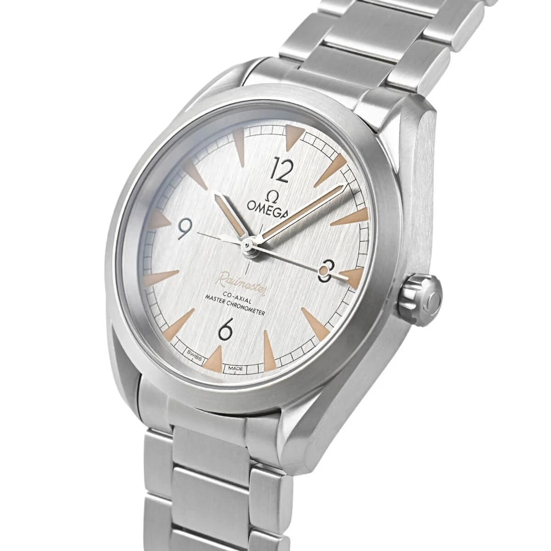 OMEGA SEAMASTER CO-AXIAL AQUA TERRA RAILMASTER WATCH: OMEGA Seamaster Co-Axial Aqua Terra Railmaster Brand: OMEGA Type/Style: Wristwatch Material: Case Material stainless Color: Dial Color gray Size: Case Size Case Size: 40.0mm Accessories: None