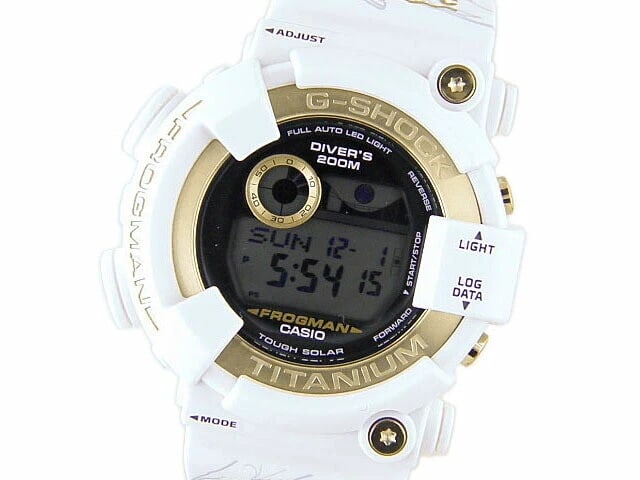 G-SHOCK FROGMAN ICERC JAPAN TOUGH SOLAR WATCH: G-Shock Frogman Icerc Japan Tough Solar Watch Brand: G-SHOCK Type/Style: Wristwatch Material: Stainless Steel + Resin Color: Black dial Size: Case size: Approx. 50.3mm Accessories: None Ac