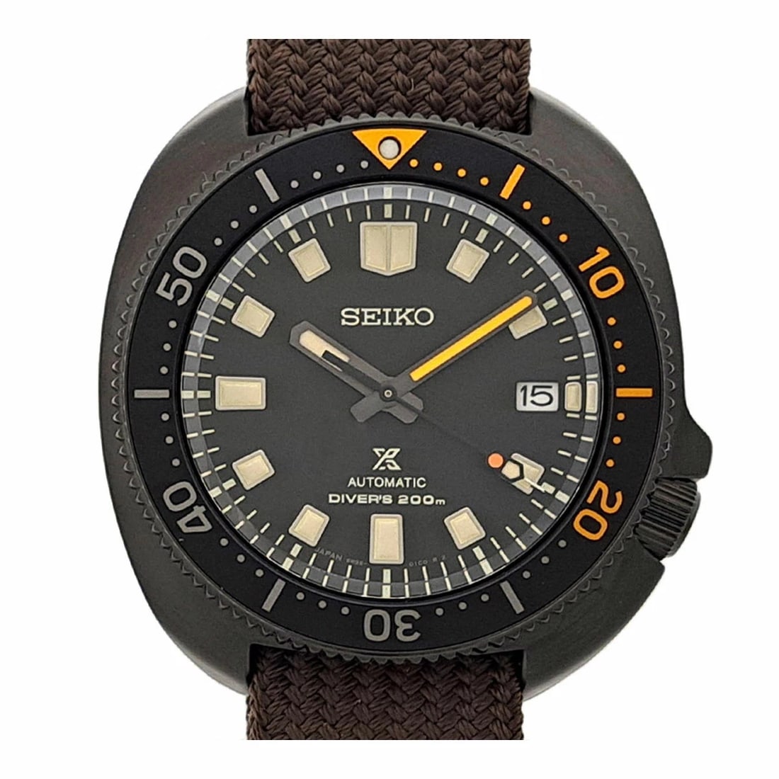 SEIKO PROSPEX MECHANICAL DIVERS THE BLACK LIMITED AUTOMATIC WATCH: Seiko Prospex Mechanical Divers The Black Limited Automatic Watch Brand: SEIKO Type/Style: Wristwatch Material: Stainless Steel Color: Black dial Size: Case size: 42mm Wrist size: 26cm Accessories