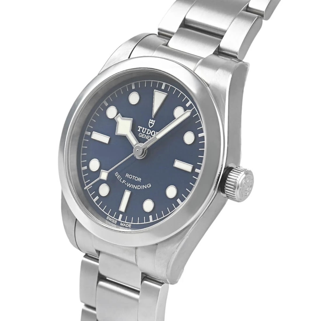 TUDOR BLACK BAY 36 WATCH: Tudor Black Bay 36 Brand: Tudor Type/Style: Wristwatch Material: Case Material stainless Color: Dial Color blue Size: Case Size Case Size: 36.0mm Accessories: None Accessories Notice: When