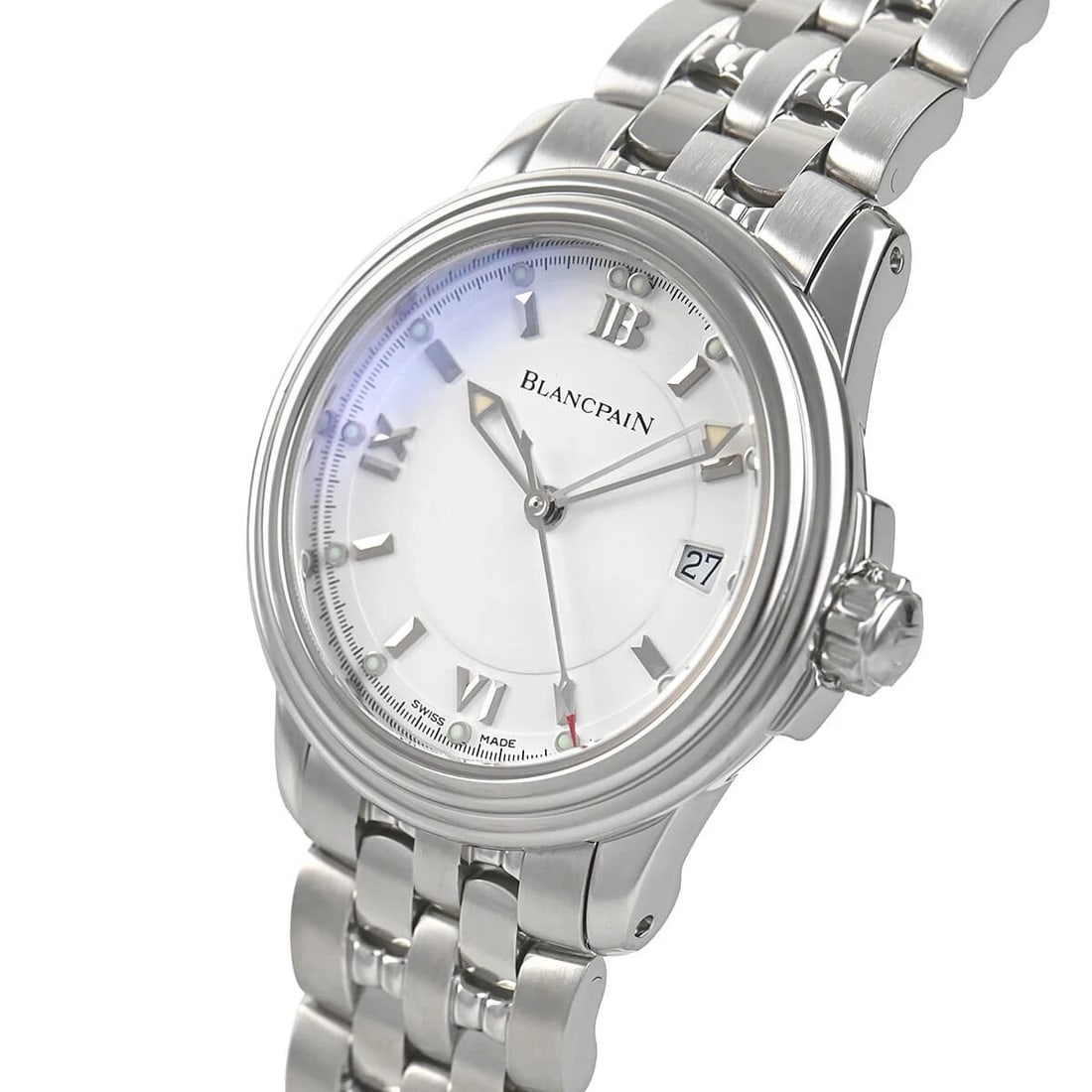 BLANCPAIN LEMAN WATCH: BLANCPAIN Leman Brand: BLANCPAIN Type/Style: Wristwatch Material: Case Material stainless Color: Dial Color white Size: Case Size 29.0mm Accessories: None Accessories Notice: When purchasing