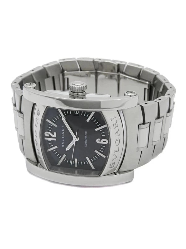BVLGARI ASSIOMA WATCH: BVLGARI Assioma Brand: BVLGARI Type/Style: Wristwatch Material: Case Material stainless Color: Dial Color gray Size: Case Size Case: Approx. 44 x 34 mm (including lugs, excluding crown) Wrist