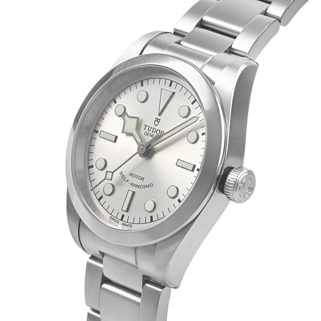 TUDOR BLACK BAY 36 WATCH: Tudor Black Bay 36 Brand: Tudor Type/Style: Wristwatch Material: Case Material stainless Color: Dial Color Silver Size: Case Size Case Size: 36.0mm Accessories: None Accessories Notice: When