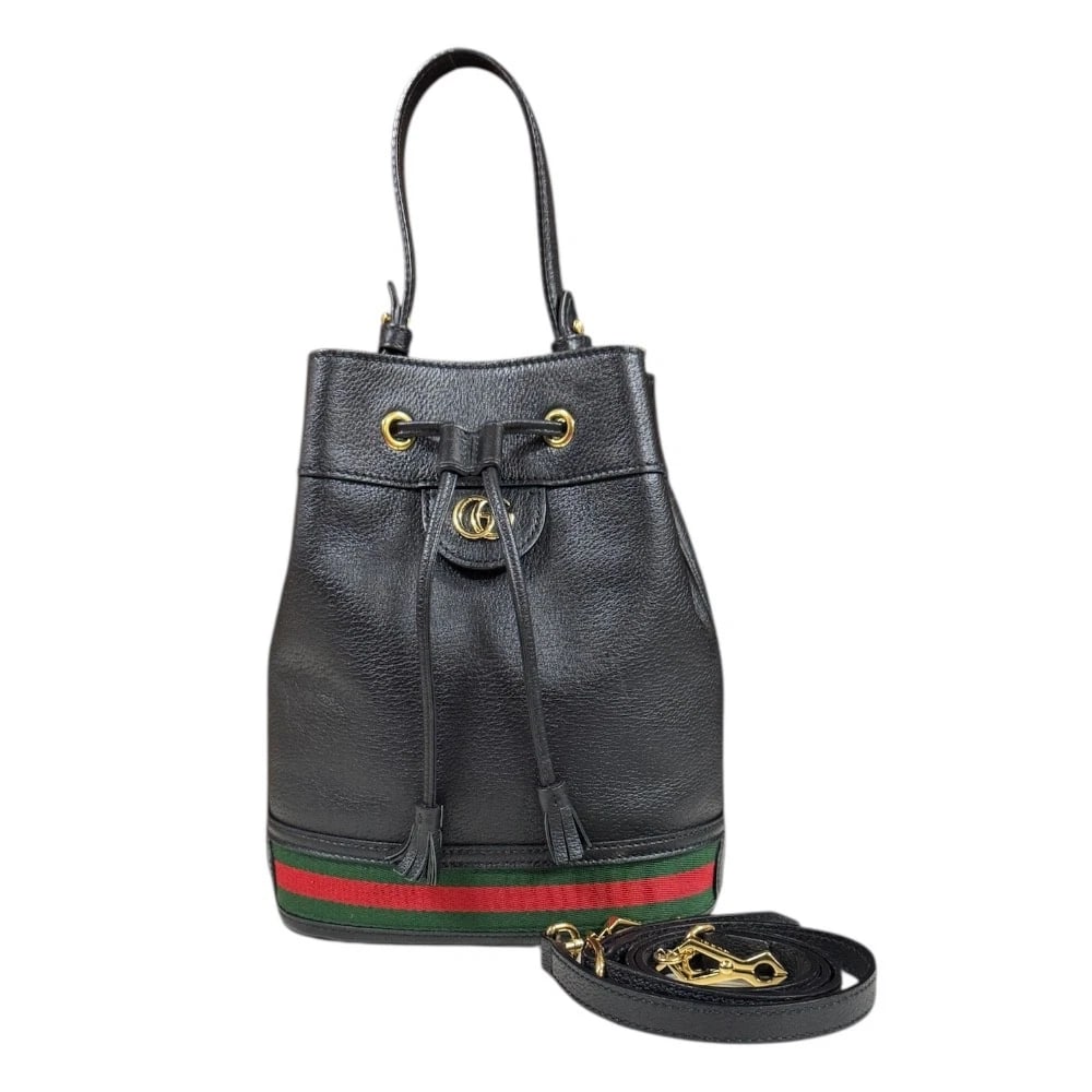 GUCCI SHOULDER BAG CROSS BODY LEATHER 2WAY: GUCCI Shoulder Bag Cross Body leather 2way Brand: GUCCI Type/Style: Shoulder Bag Material: Exterior Material leather Color: Exterior Color black Size: W7.9 x H9.8 x D3.5inch Handle:13.4inch Access