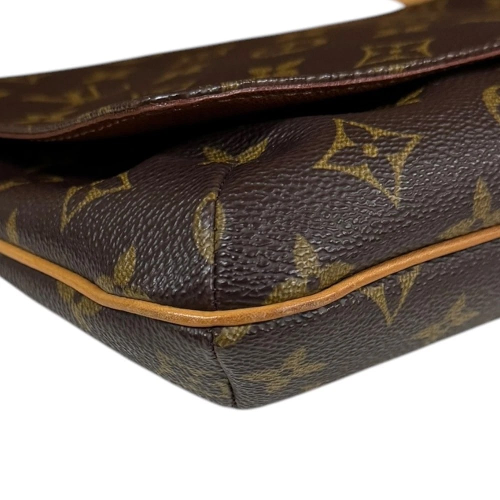 LOUIS VUITTON SHOULDER BAG MONOGRAM CANVAS - 5