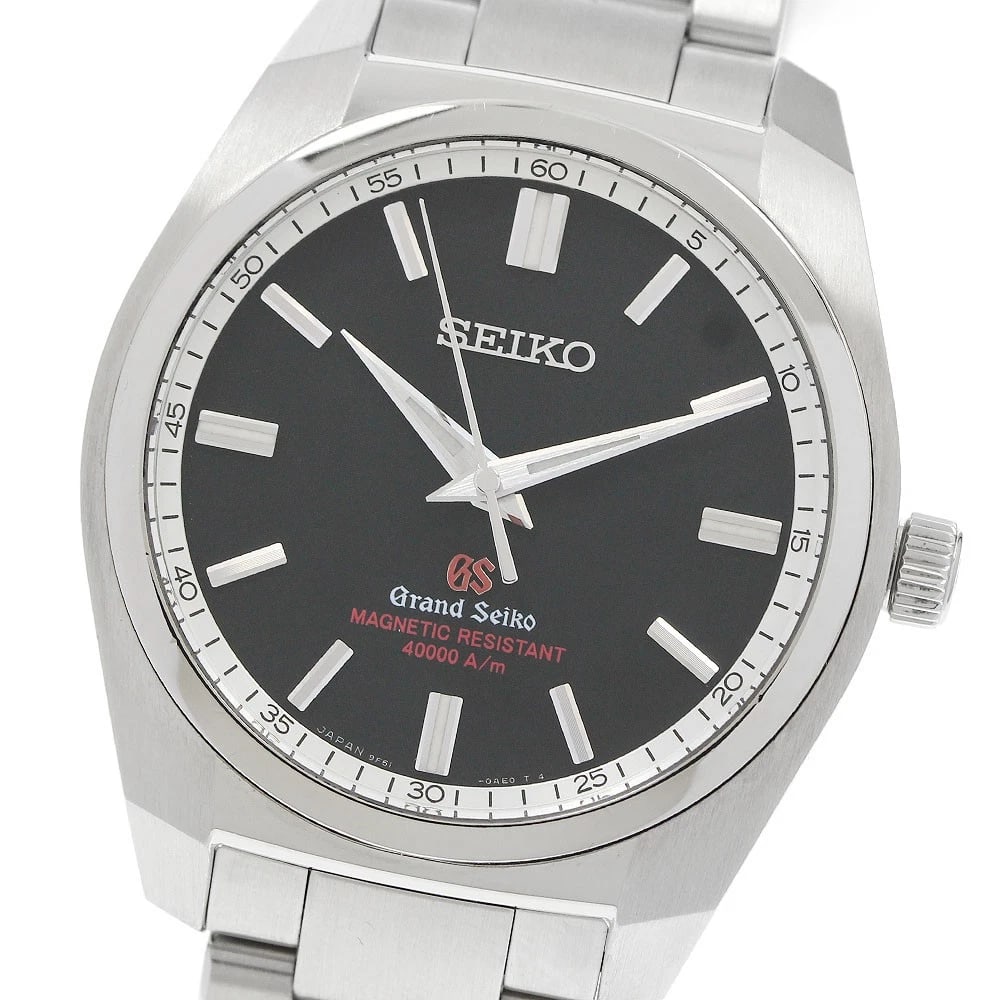 SEIKO GRAND SEIKO HERITAGE BACK DIAL QUARTZ WATCH: SEIKO Grand Seiko Heritage Back Dial Quartz Watch Brand: SEIKO Type/Style: Wristwatch Material: Band Material Stainless Steel, Case Material Stainless Steel Color: Band Color Silver, Case Color Silver