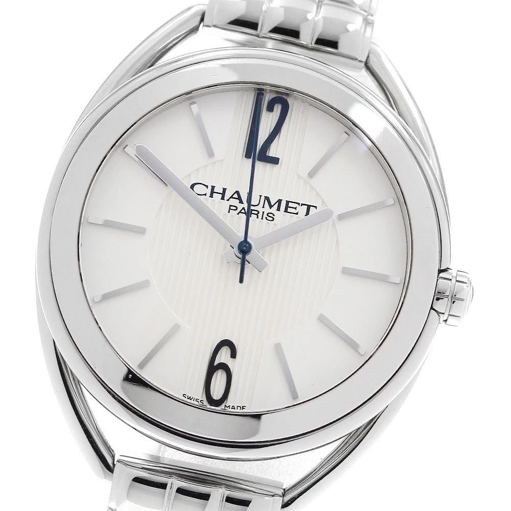 CHAUMET LIAN SILVER DIAL QUARTZ WATCH: Chaumet Lian Silver Dial Quartz Watch Brand: Chaumet Type/Style: Wristwatch Material: Band Material Stainless Steel, Case Material Stainless Steel Color: Band Color Silver, Case Color Silver, Dial Col