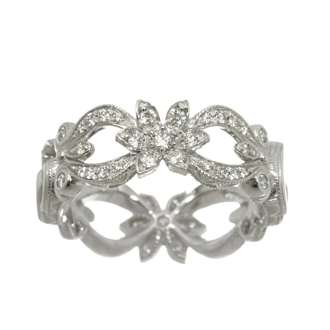 GUCCI FLORA DIAMOND RING - 2