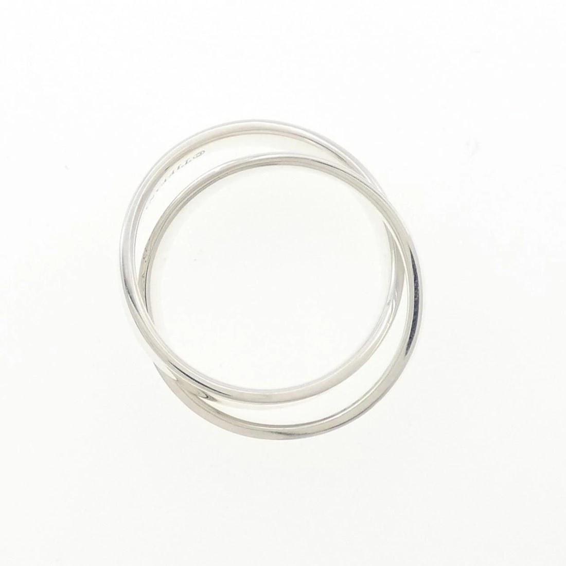 TIFFANY INTERLOCKING CIRCLE RING SILVER - 2
