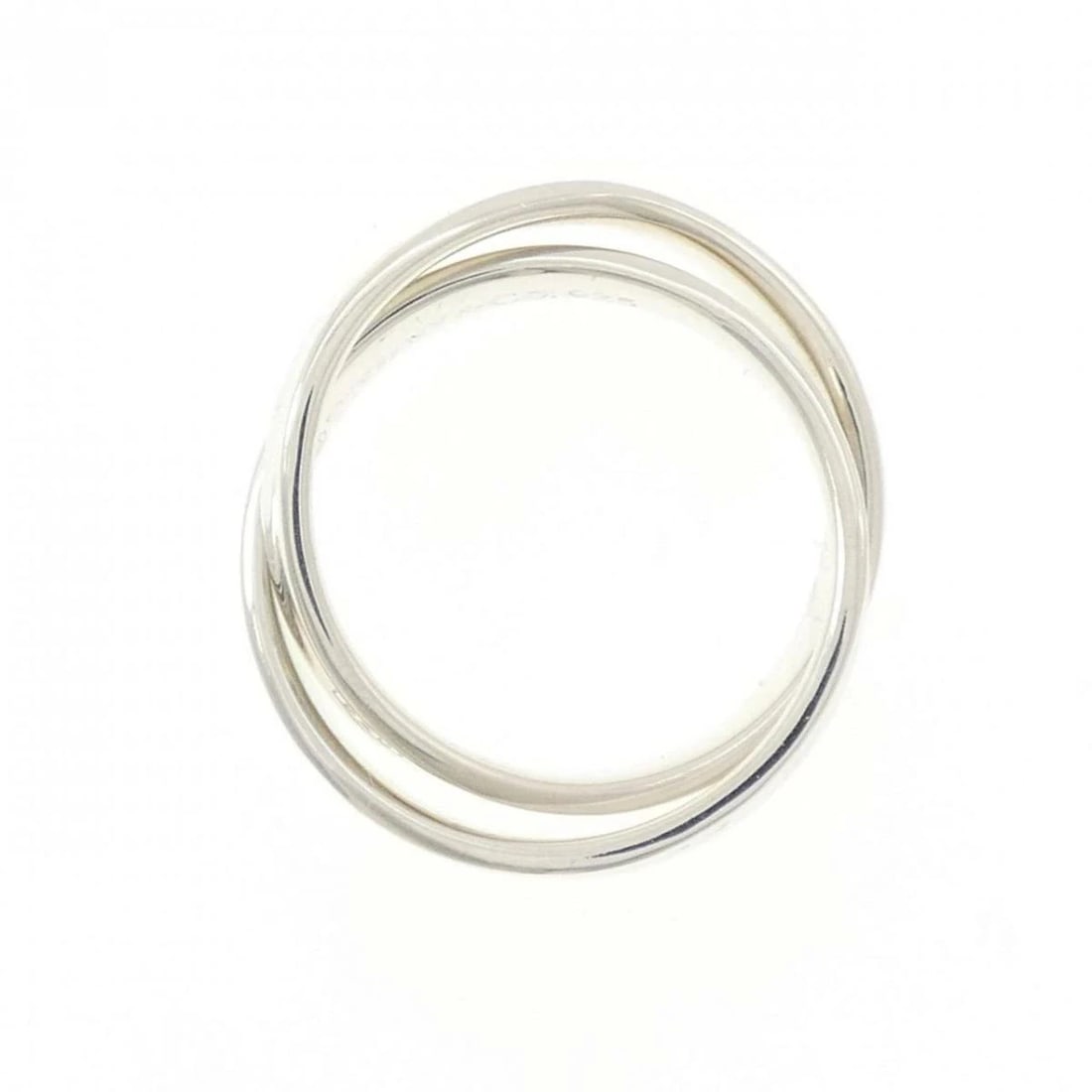 TIFFANY INTERLOCKING CIRCLE RING SILVER - 2