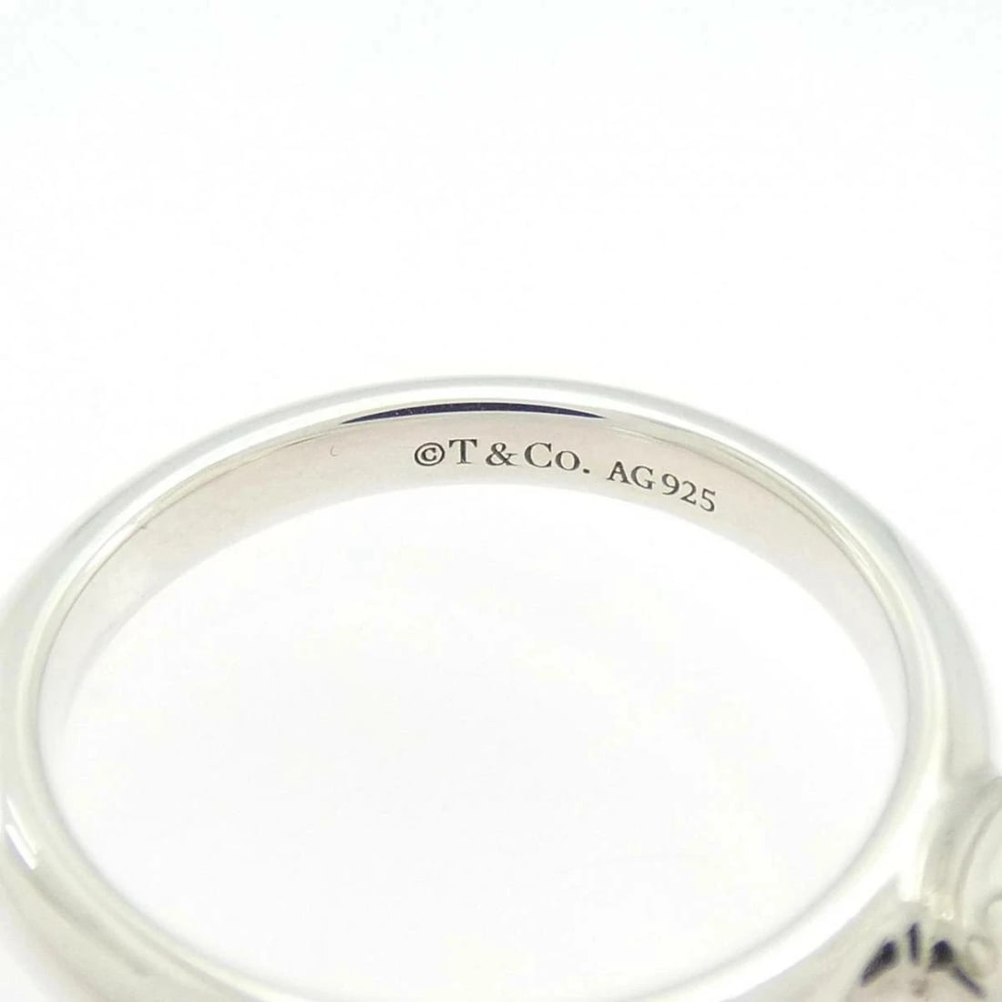 TIFFANY SILVER BALL RING - 4