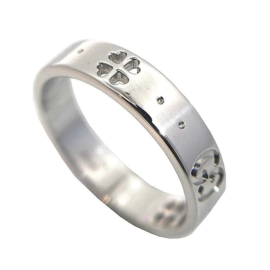 GUCCI ICON 750WG K18WG WHITE GOLD LADIES JEWELRY: Gucci Icon 750WG K18WG White Gold Ladies Jewelry Brand: Gucci Type/Style: Ring Material: K18WG, Color: WG Size: US 6 Accessories: None Accessories Notice: When purchasing pre-owned goods,