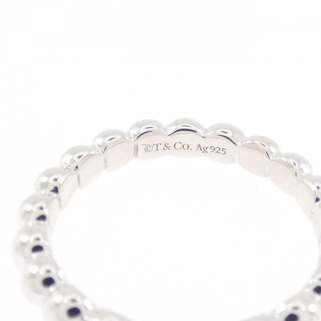 TIFFANY SILVER BALL RING - 3